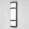 Dweled Latitude 20in LED Indoor and Outdoor Wall Light 3000K in Bronze WS-W526